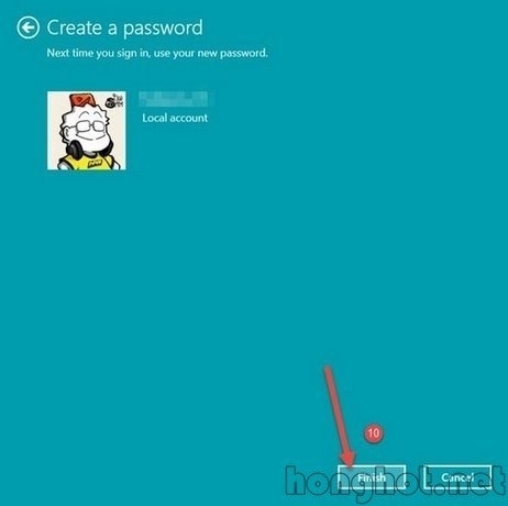 cách đặt mật khẩu máy tính
