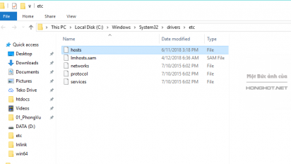 Cách sửa file host Win 7/8/10 đơn giản