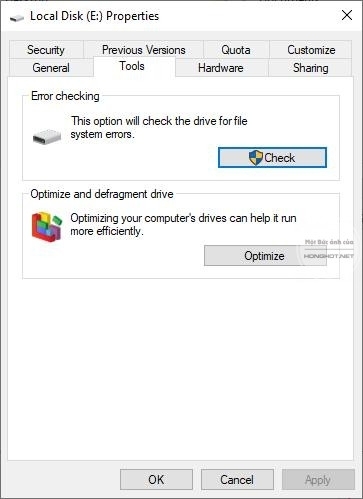 Windows Error Checking Tool