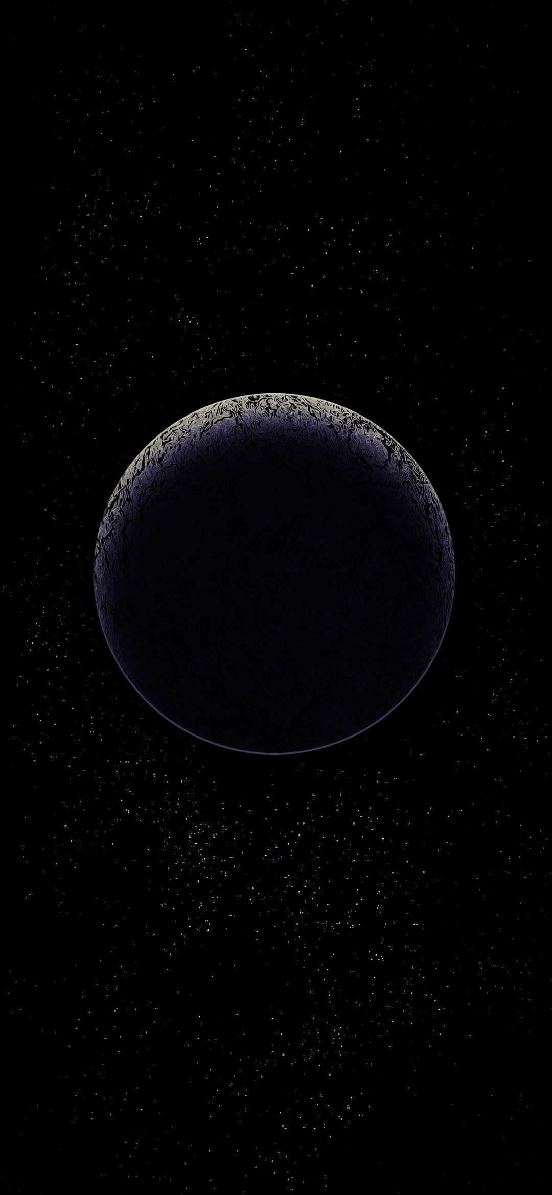 hình nền trái đất đen