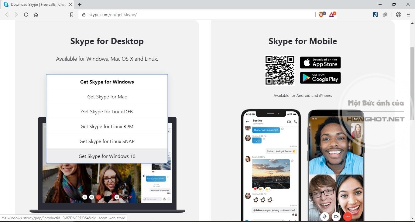 Cách đăng ký tài khoản skype trên máy tính 1
